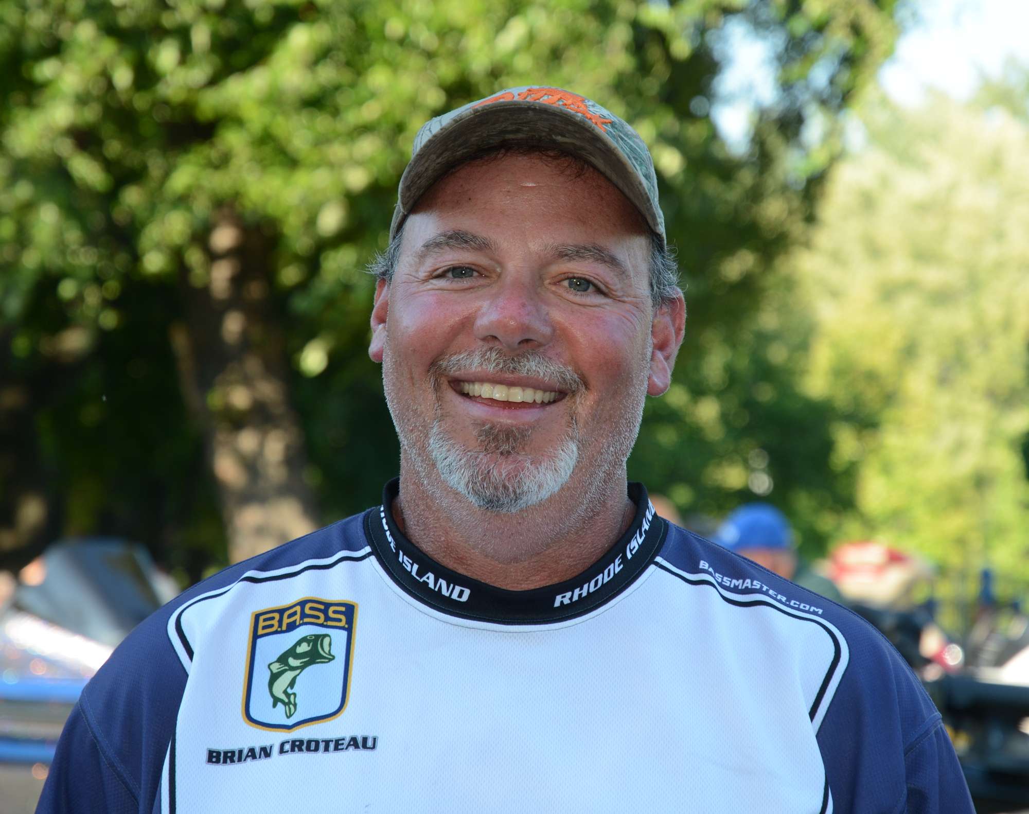 Brian Croteau lives in Massachusetts but will represent Rhode Island for his first time in the championship. Croteau is a housing contractor by day, and heâs a member of the Northern Rhode Island Bass Anglers. For fun, he rides his Harley and goes camping with his family.