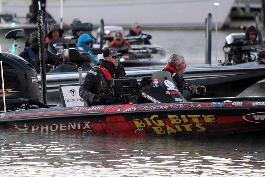 Russ Lane is among a contingent of Elite Series pros that fish the Open series as a bonus opportunity to qualify for the GEICO Bassmaster Classic presented by GoPro. 