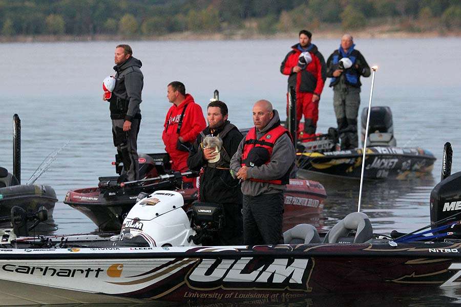 The top 12 are due back to the ramp at 3 p.m. with the weigh-in at Branson Landing, located at Bass Pro Shops Outdoor World.