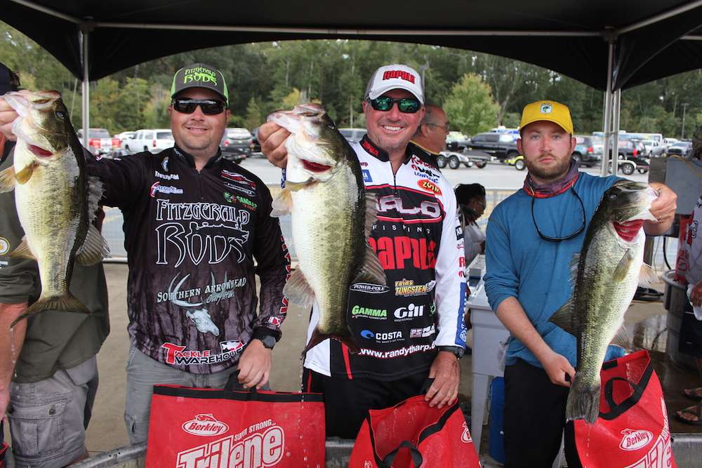 Trevor Fitzgerald, Randall Tharp and Travis Kelehan all with Seminole studs on Day 1. 