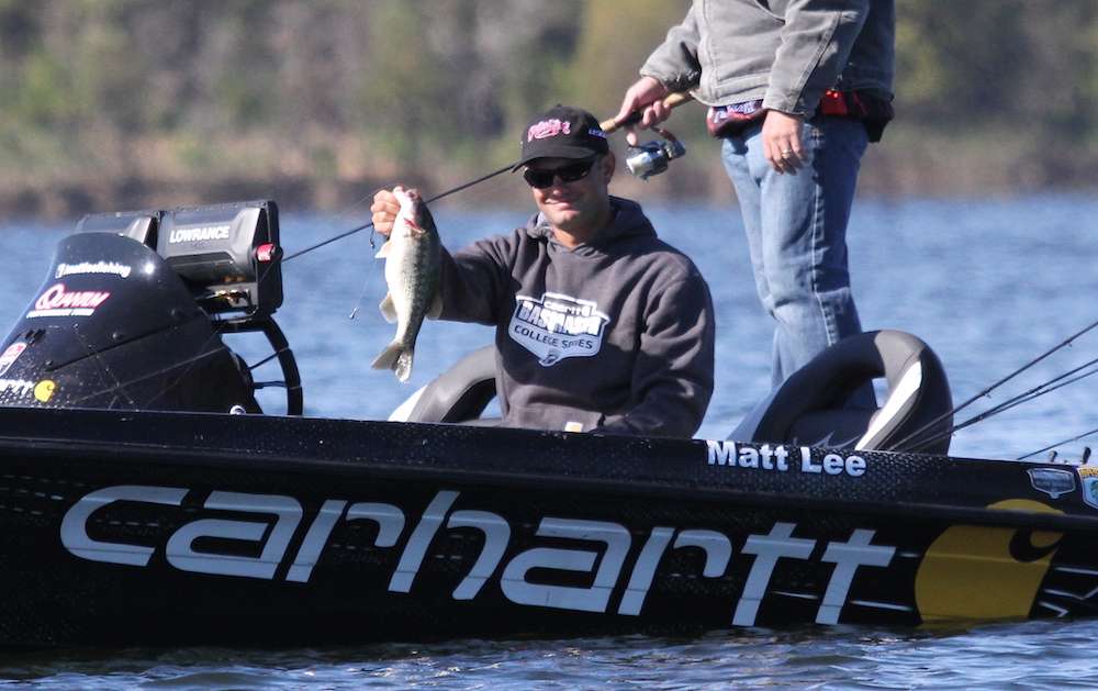 Lee knows he's done all he can here, time to head to the bank and try to cull with a big largemouth.