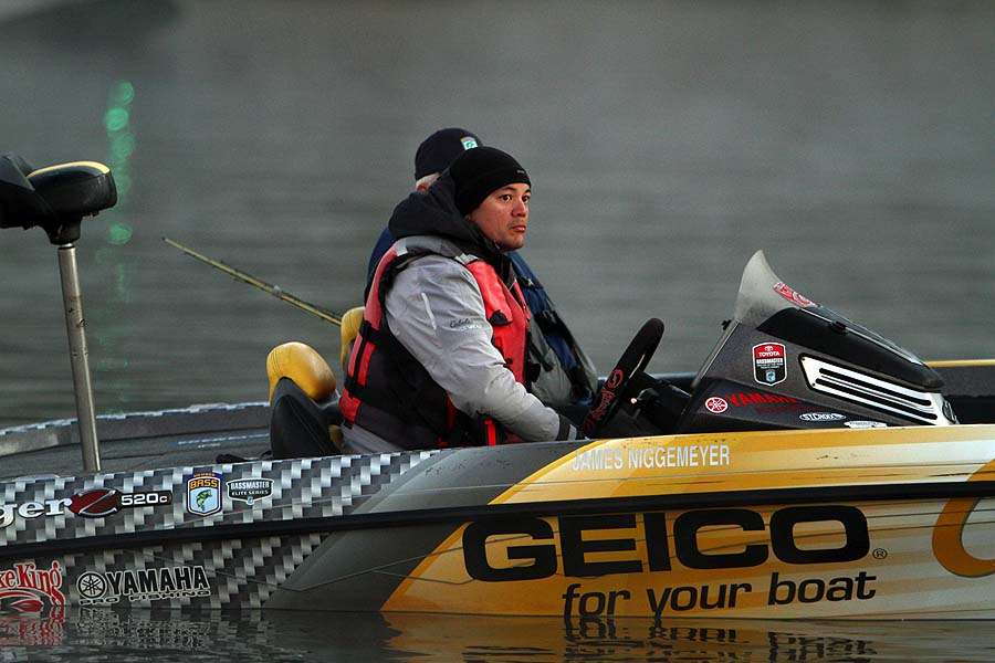 James Niggemeyer is another Texas pro who also competes on the Bassmaster Elite Series tour. 