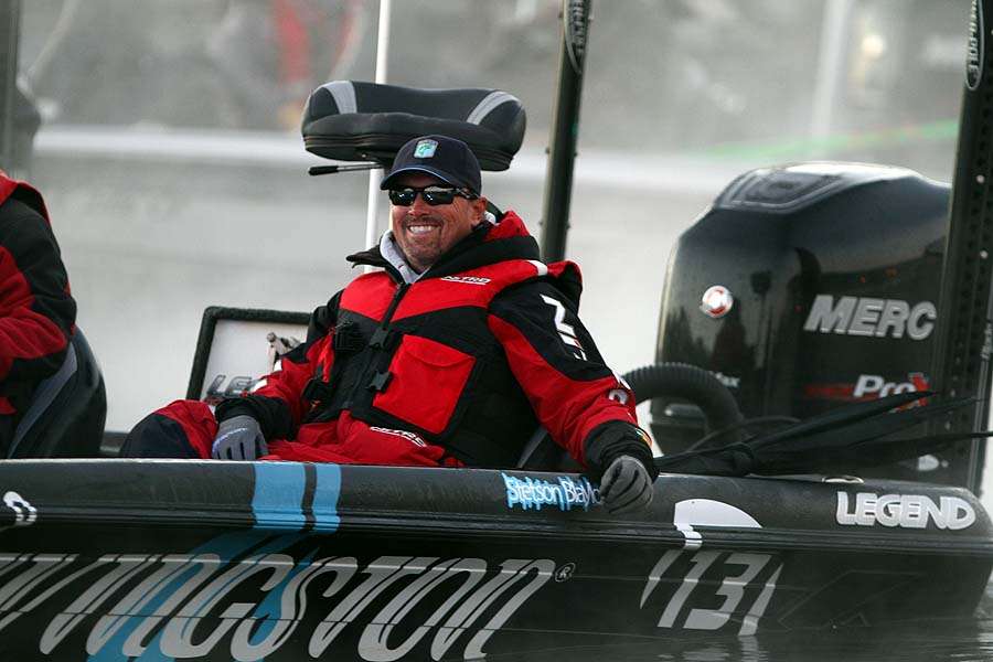 Rick Emmitt is angler programs/pro staff manager for Bass Pro Shops and Tracker Marine Group. The Missouri native is also a skilled angler on Table Rock. Heâs fishing today with Stetson Blaylock. 