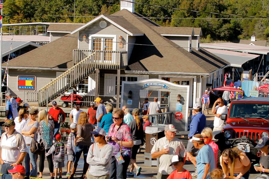 Table Rock State Park Marina was the place to be in the bass fishing worldâ¦