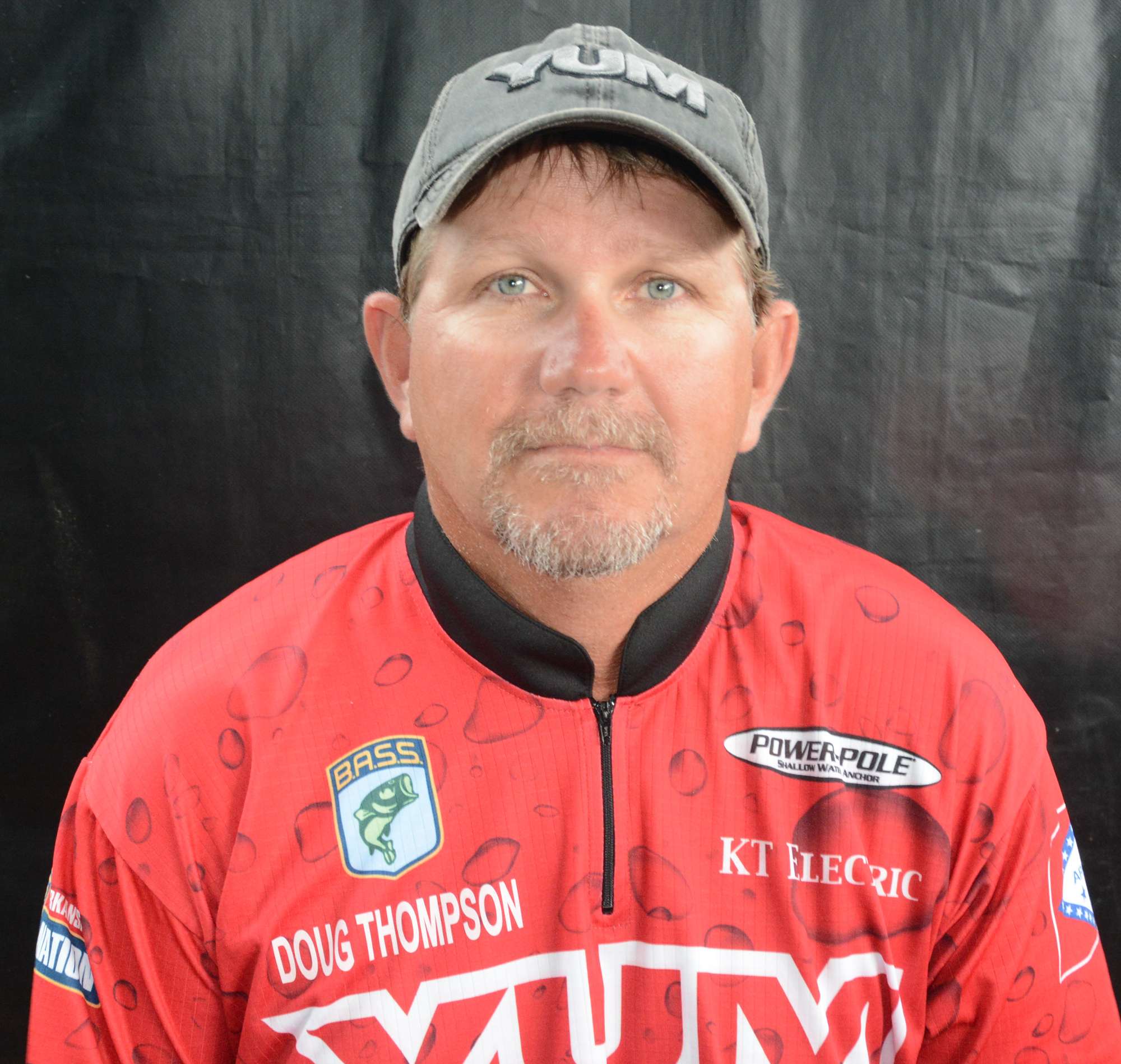 Doug Thompson of Arkansas has already had one trip to the Bassmaster Classic; now he's ready for another. He's a hardware engineer, which has something to do with computers. Thompson is a member of the Natural State Bass Anglers, and in his spare time, he likes playing guitar and hunting.