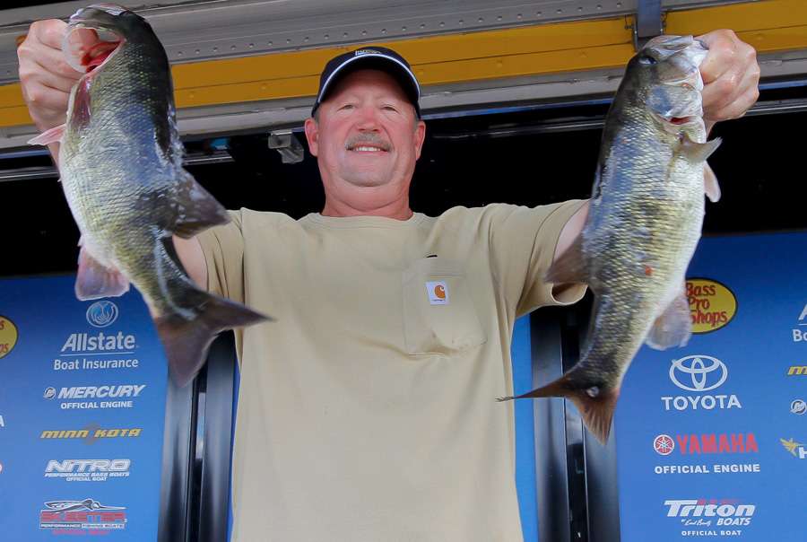 Mike Spears, co-angler (11th, 10-2)
