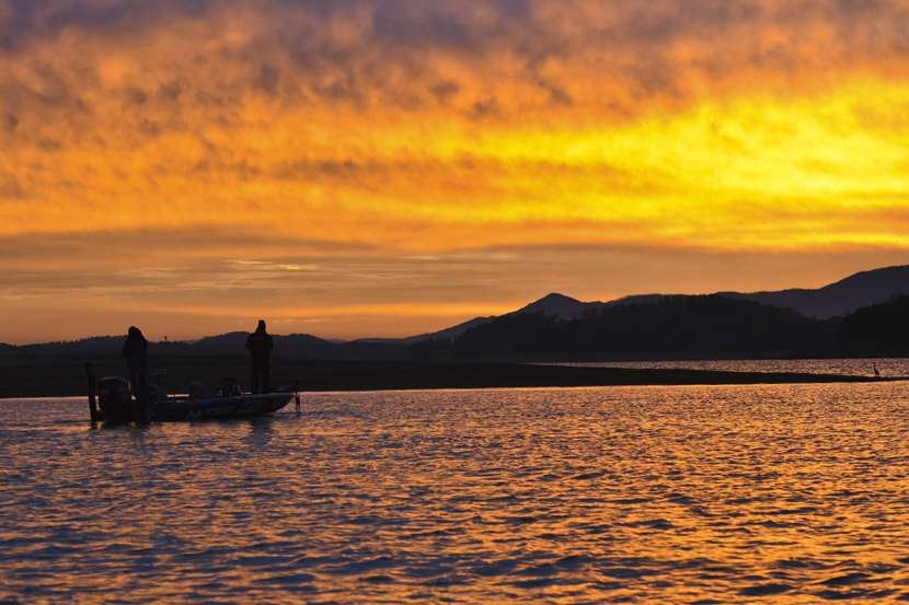 Thirty-two teams got to enjoy a beautiful sunrise and the opportunity to fish a tournament benefiting the Mountain Music Kids tournament, held each year on Douglas Lake in the summer. It is one of the largest kids fishing tournaments in the country.