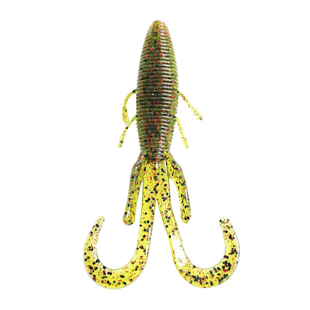 <b>Missile Baits Baby D Stroyer:</b> This is a smaller version of the beast-of-a-creature bait called the D Stroyer. The Baby is a bite-size version that has appeal from all species of bass, and there are a variety of ways to rig it. The ribbed body fits nearly any style hook so it can be Texas-rigged, flipped, punched, Carolina-rigged, or rigged on a shaky head. Itâs a go-to bait for B.A.S.S. Elite pro, John Crews, and many other pro anglers. $5.39 per 10-pack; <a href=