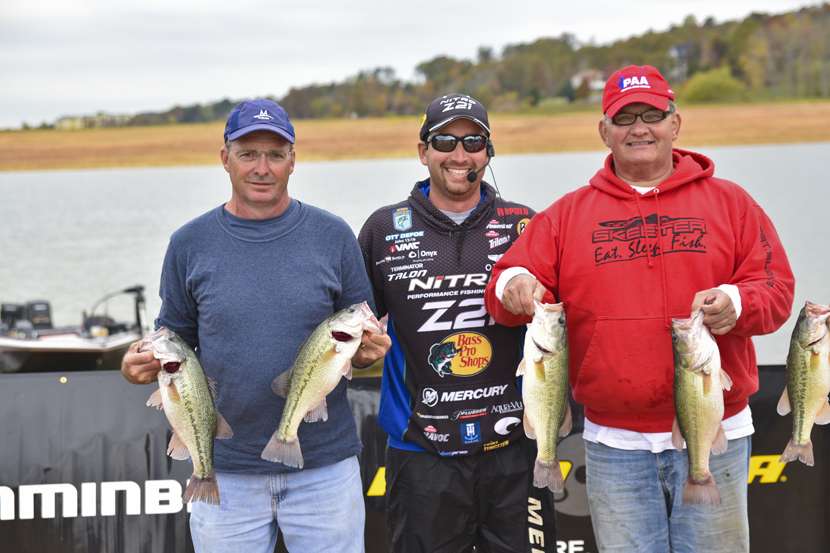 Rick Whitt and Mark McCowan weighed 13.75 and took home first-place honors, $1,000 cash and $500 in Bass Pro Shops gift cards.