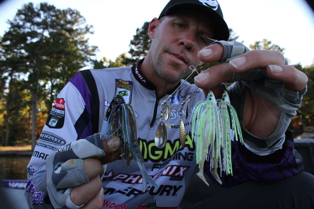 The subtle flash and colors gave the bass a visible bait to check out as the water was a little dingy from the description Martens gave. Martens led wire-to-wire and also blew the tournament out as he boated big bass for the tournament on the final day and also brought 22 pounds to the scales, which was 4 pounds bigger than any bag the entire week.