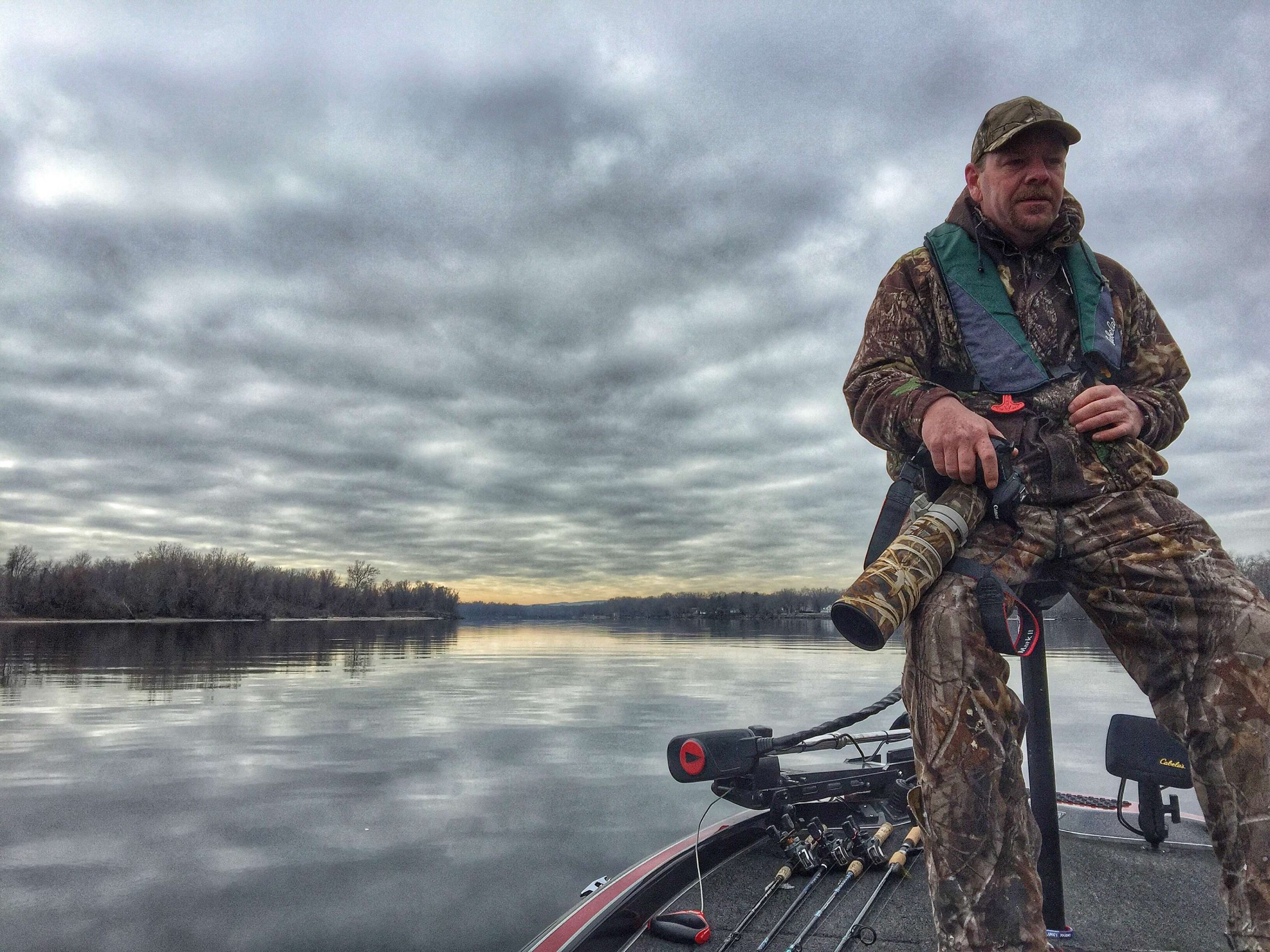 Meet Jason Potter from Higganum, Conn., he's been fishing these waters for smallmouth for years but...