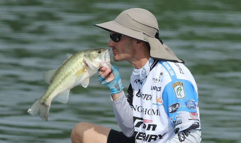 4. What is your favorite place to fish for bass, and why?<br>
<br>
Thatâs a tough question because I donât always get to just fish some of my favorite places. We spend the bulk of our time fishing tournament waters that are prearranged. We did just move to Guntersville, and that is a lake that I love to fish the most because there is such a wide array of places and techniques that work there. Plus, you have a great chance at catching a lot of quality fish, even one that could change your life! But, Iâd have to put Oneida in there, too. That would be my northern favorite. 
