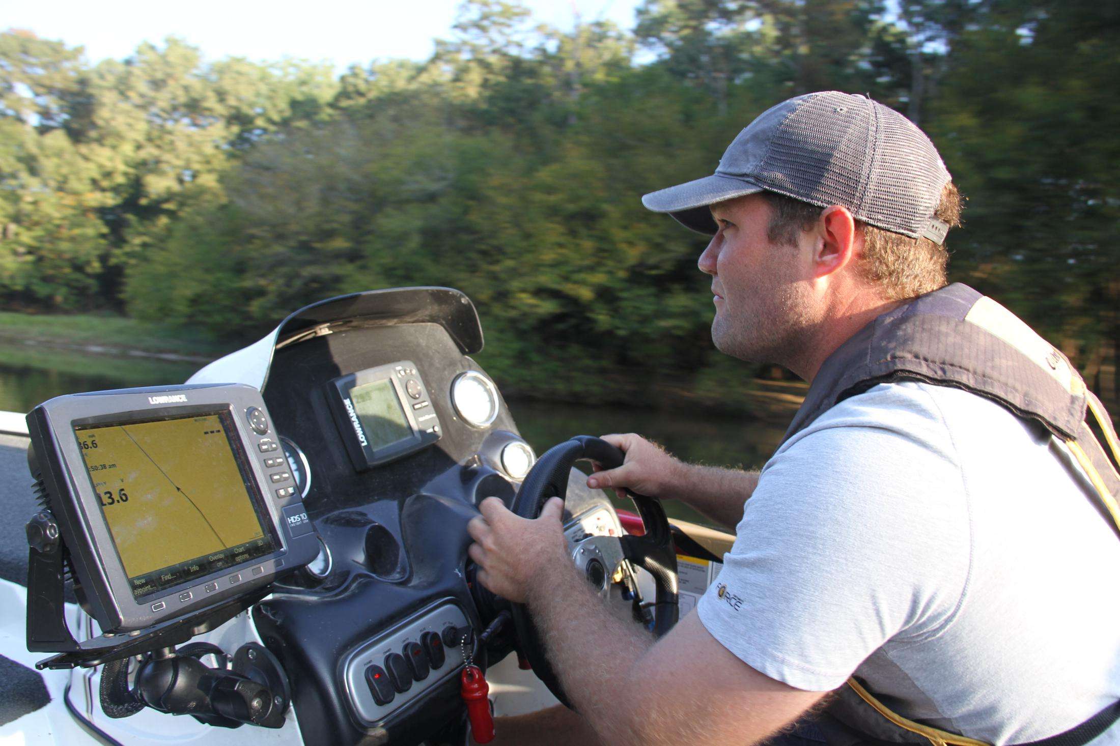 Brett Preuett was my boat driver for the day, and this guy can run a boat through skinny bayou waters with ease. His first season on the Elite Series begins in 2016, and judging by the way he runs his Triton/Mercury, heâll do just fine.