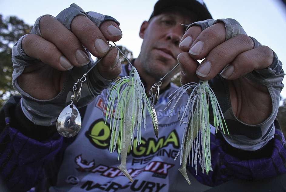 ...but a spinnerbait was key to his success when he changed his game plan on Championship Sunday.