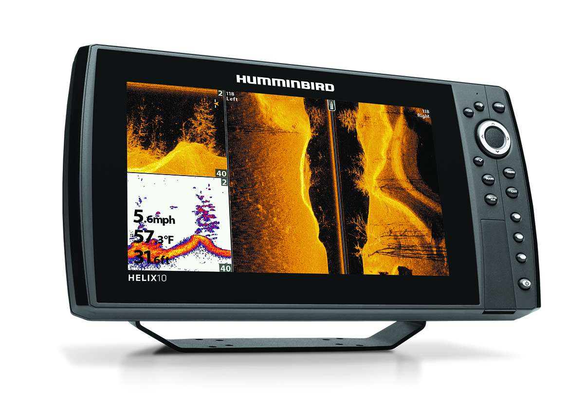 <b>Humminbird Helix 10 SI GPS:</b> Fish with a perfect 10. Boasting an impressive widescreen display, the new HELIX 10 SI GPS offers the ideal blend of beauty and brainpower. Identify interesting contours and structure with Humminbird Imaging Sonar, then map them in real time with AutoChart Live. $1,499.99; <a href=