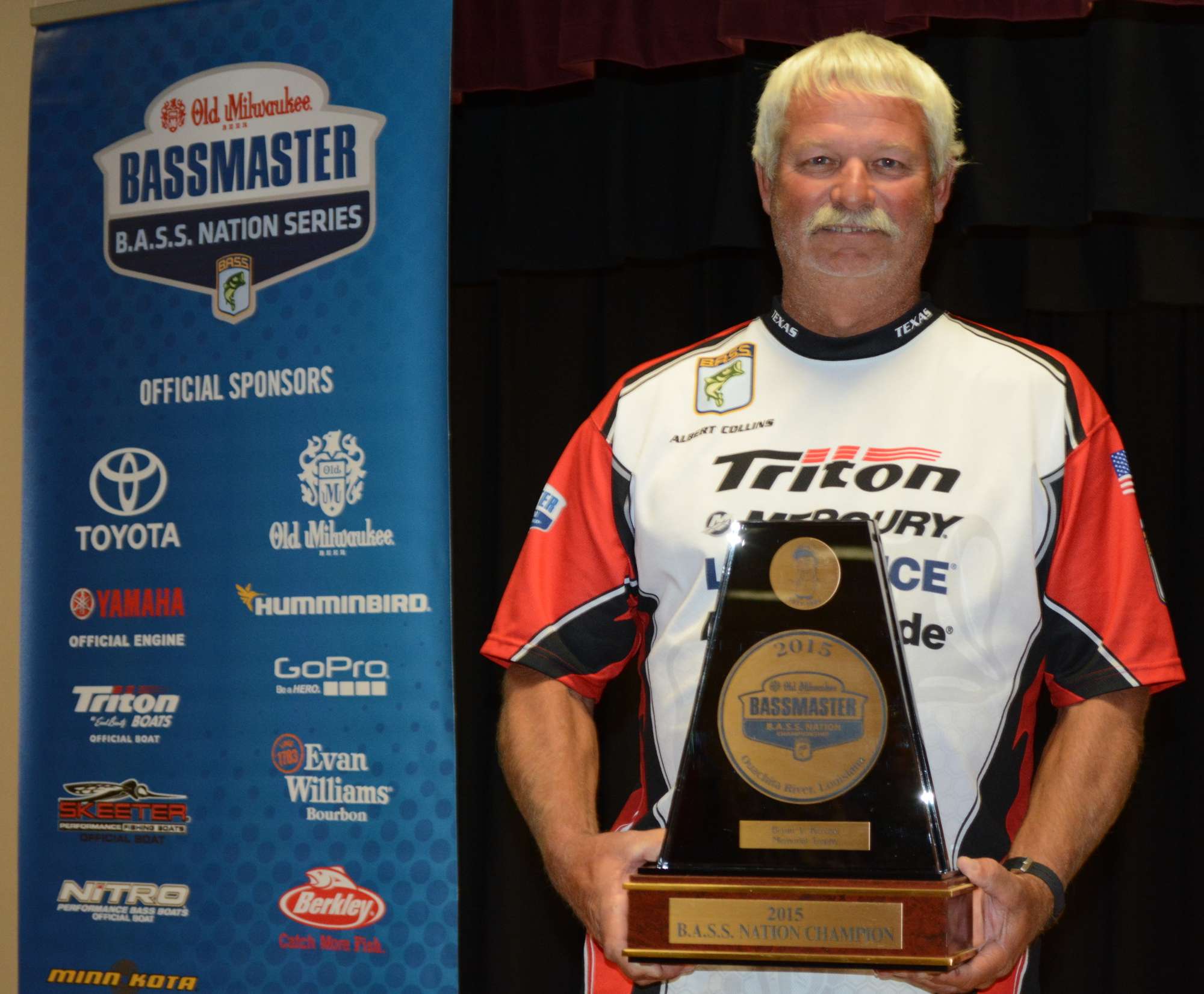 Collins has made it to the Classic once before, but it was through the Bassmaster Weekend Series.