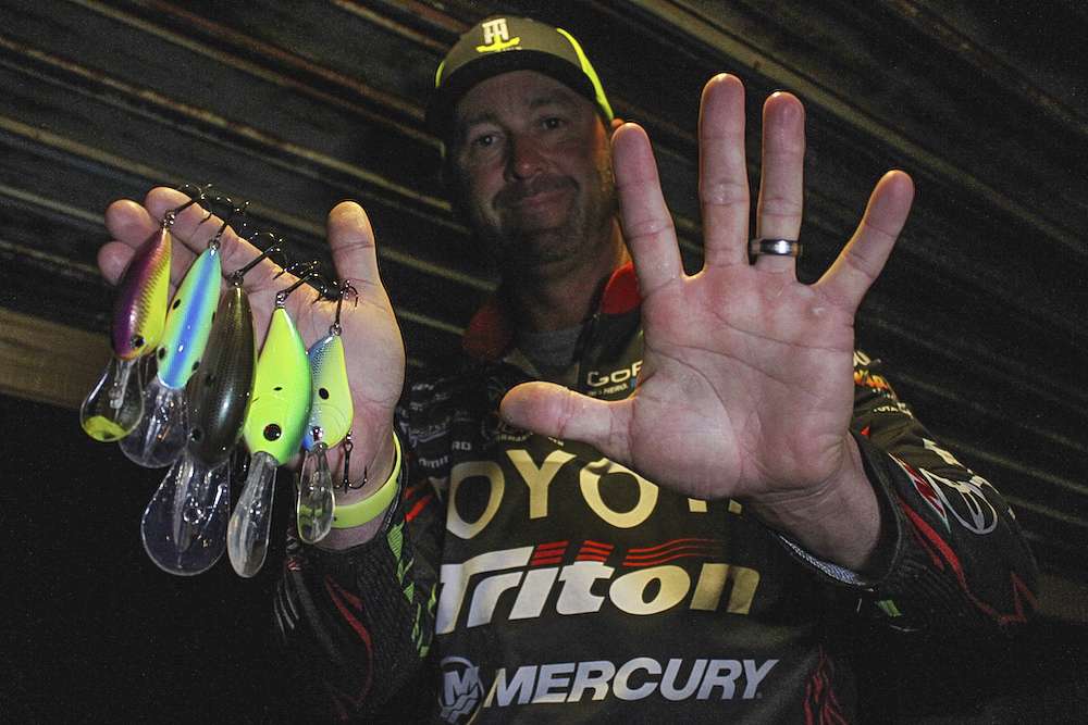 There you have it, Swindle's five favorite crankbaits from the 2015 season.