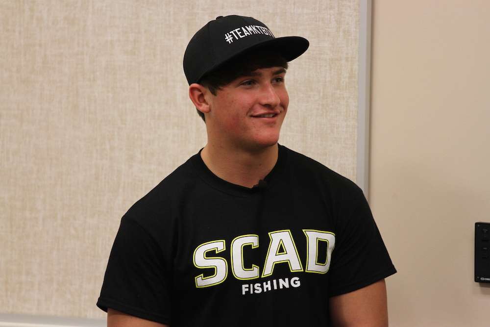 Pescitelli was in awe of the nice things people said about his young fishing career.