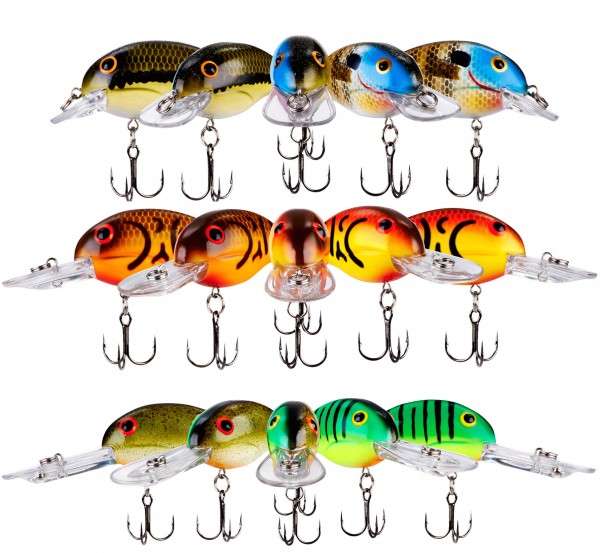 Dynamic Lures Trout Fishing Lure, Multiple BB Chamber Inside