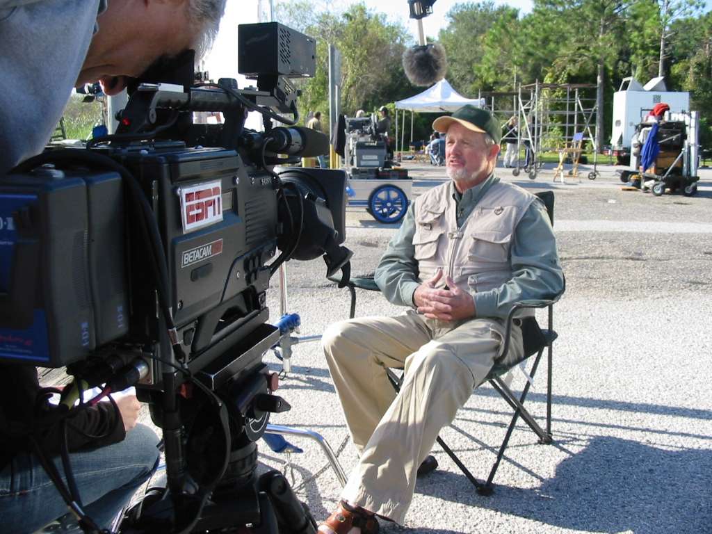 During the 2000s, the sport of bass fishing exploded to national prominence in part due to ESPN's ownership of B.A.S.S. Clunn was commonly seen during ESPN's coverage of bass fishing and outdoor sports.