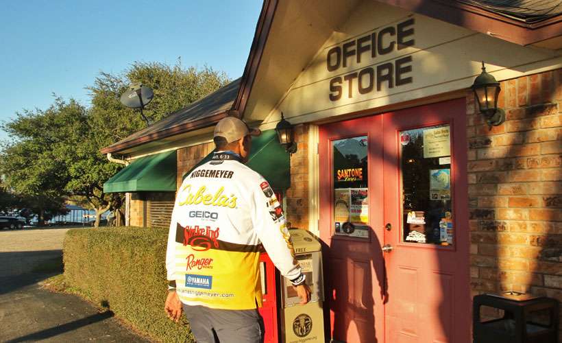 Niggemeyer walks into the Lake Fork Marina & Motel shop â¦ 