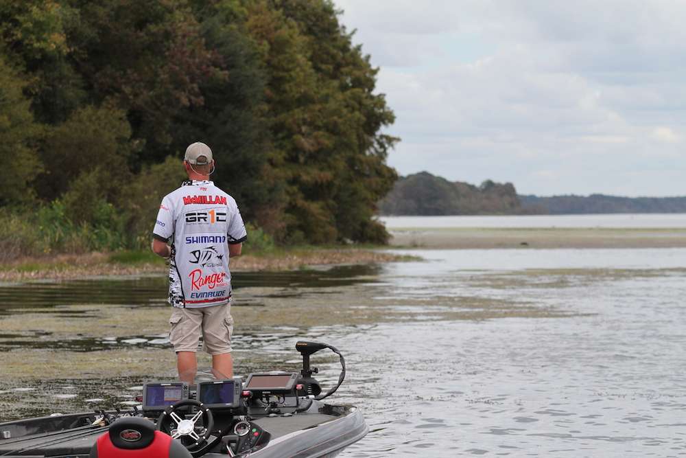 McMillan manages one fish here but decides it's time to head back to his honey hole and hope for the best. 