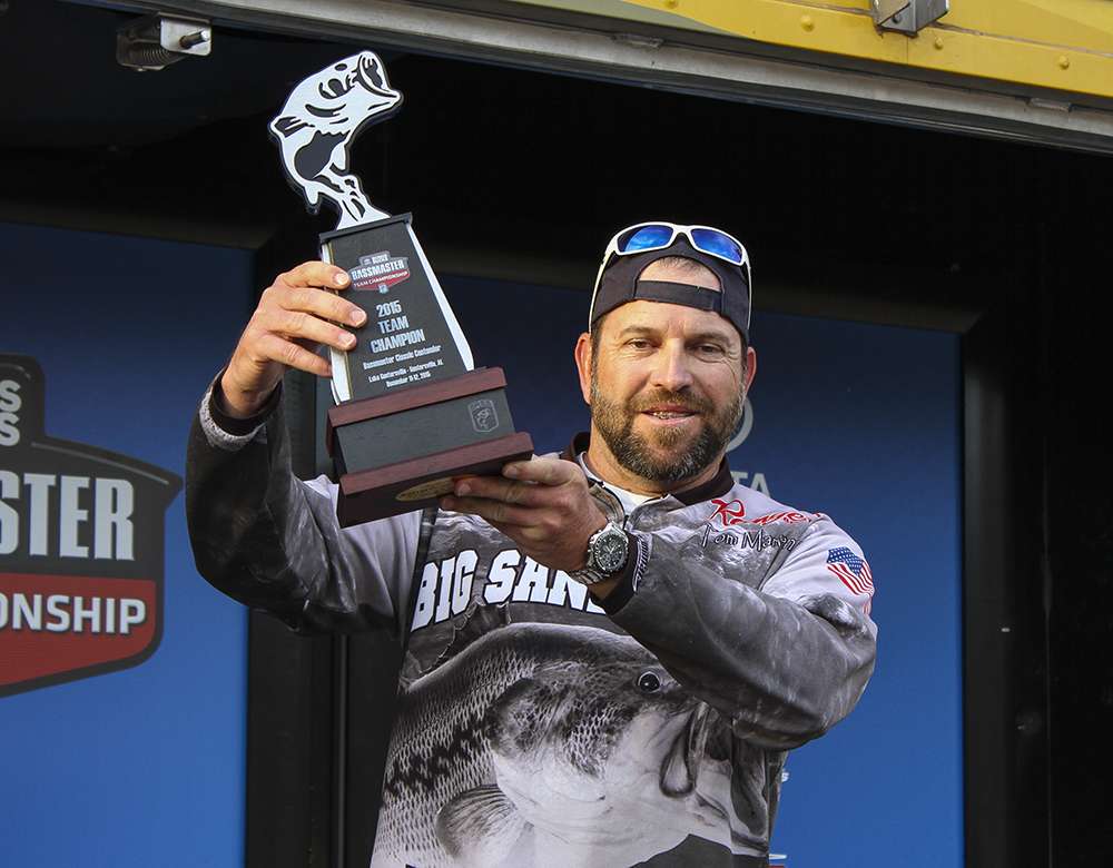<p>In March of 2016, Martens will cross the Bassmaster Classic stage and represent B.A.S.S.'s sanctioned team trail.</p> 