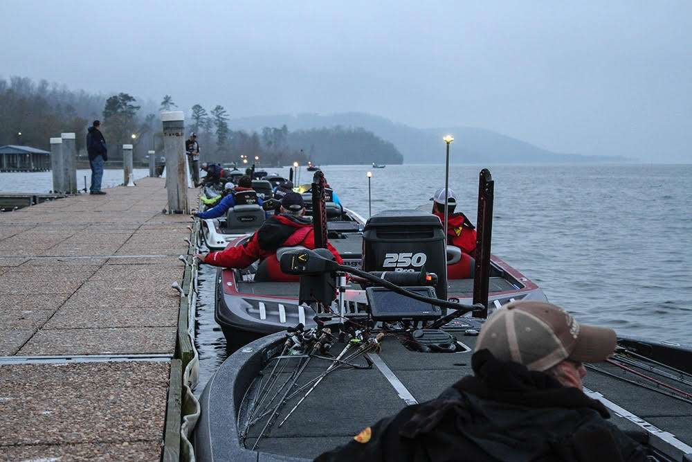 27 pounds, 6 ounces leads this event, but with the ever-changing weather the standings could see a dramatic change at some point. 
