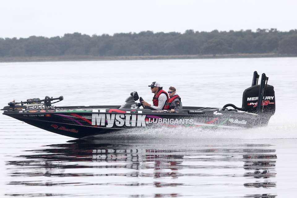 We head out on the Kissimmee Chain of Lakes to see who we can find on Day 1 of the Bass Pro Shops Bassmaster Open.
