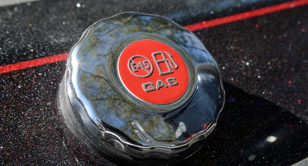 Even the gas cap is attractive! No ethanol, however!