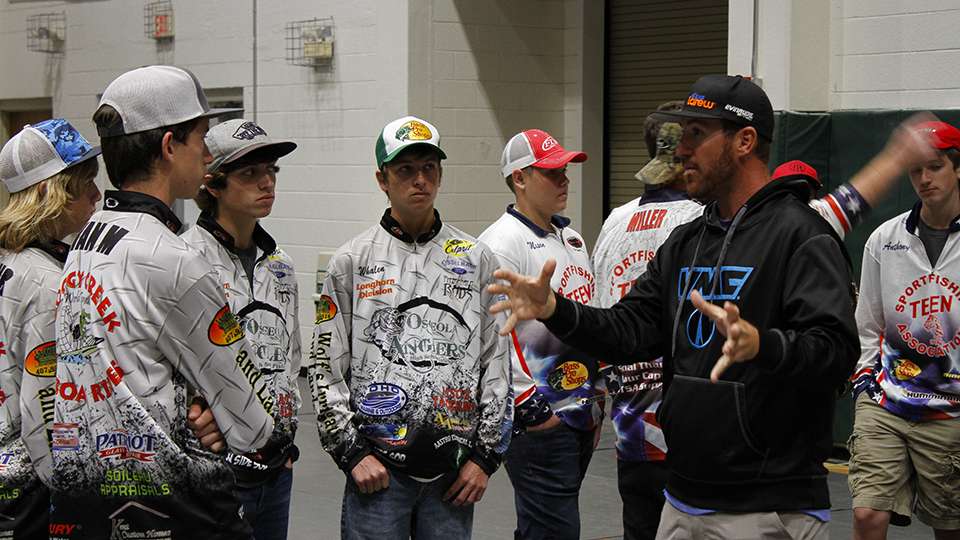 These anglers are volunteering this week to help with the Bass Pro Shops Bassmaster Open on the Kissimmee Chain of Lakes. They will assist with parking, fish care and anything else behind the scenes of this weekâs event.