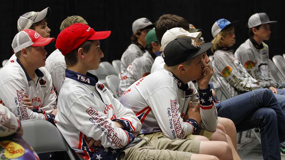 The young anglers are the future of the sport and the three pros were excited to participate because they know how important it is to promote the sport the proper way to the next generation.