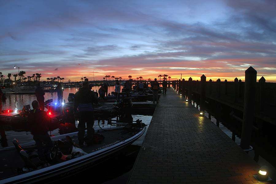 Partly cloudy skies, southerly breeze and daytime high of 72 degrees will make for a great day of fishing on Toho and for those choosing to lock through to Kissimmee. 
