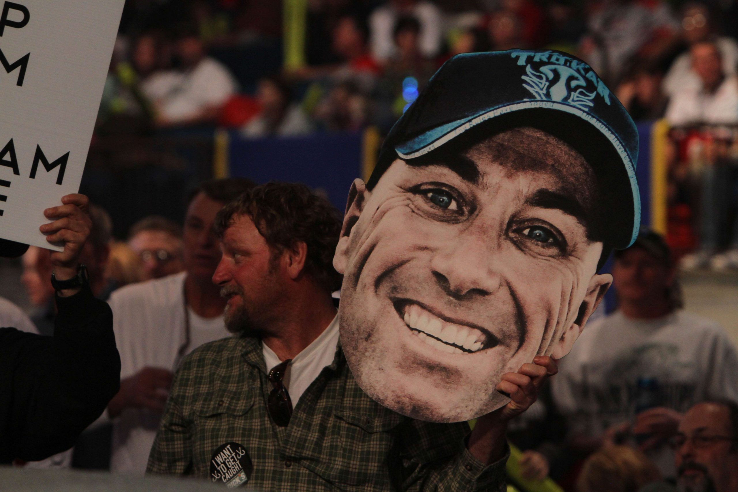Dave Mercer was in attendance, and so was a giant cutout of his head. 