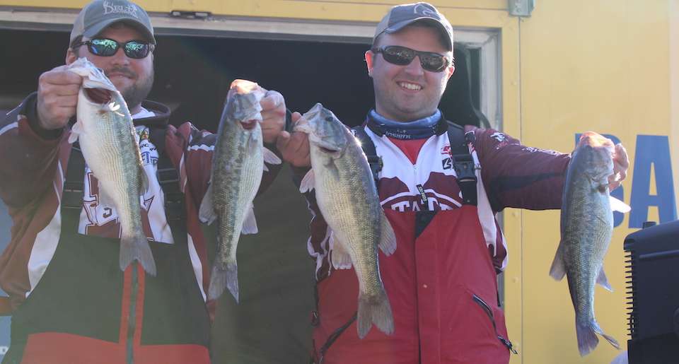 Tanner Malone and Kyle Alford of Mississippi State University sit in 7th with 22-1. 