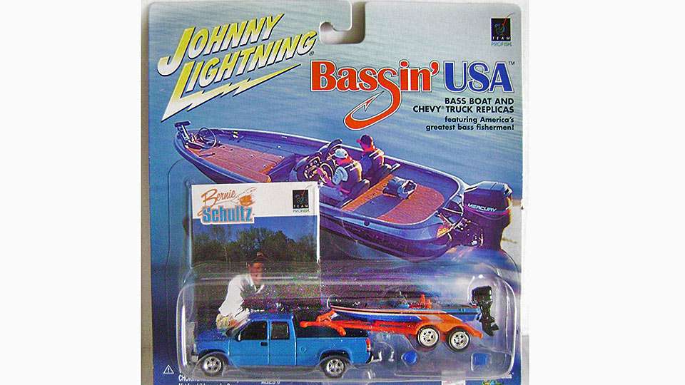 Not sure if itâs a coincidence, but thereâs a toy truck, boat and trailer with Bernie Schultzâs name on the packaging, along with âJohnny Lightning.â Several are still for sale on eBay.