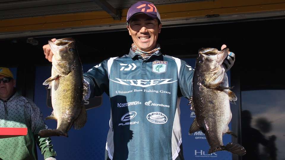 Kitajima fished in Lake Kissimmee near Cody Detweiler, but he wanted to maintain a respectable distance and not fish too close. Genuine sportsmanship was shown by both Kitajima and Detweiler. Kitajima took home eighth place.