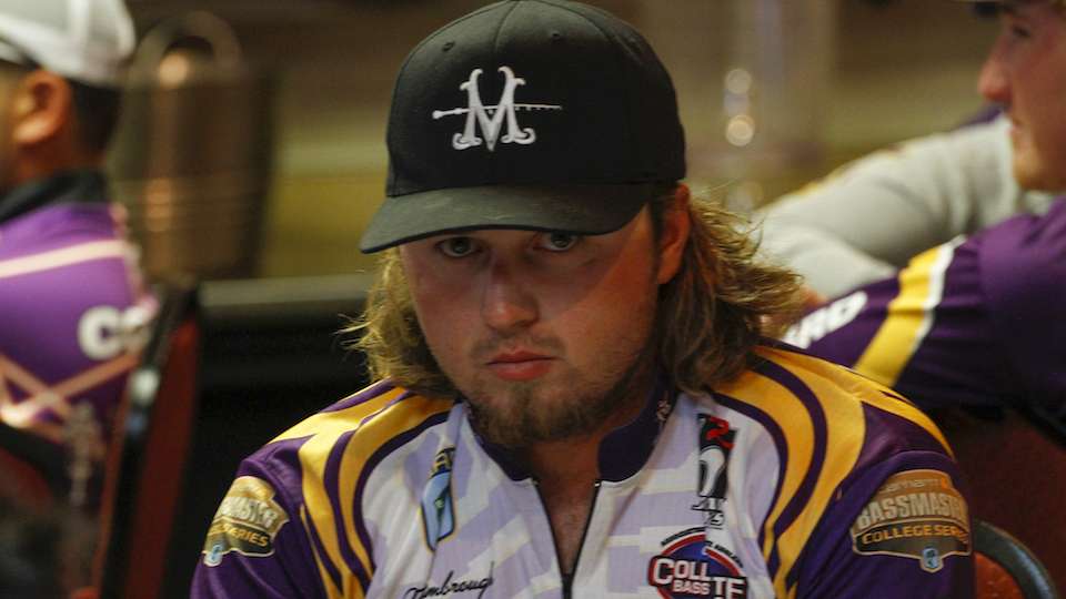 JP Kimbrough from LSU-Shreveport has a determined look in his eye. Kimbrough was in contention after Day 1 of last years National Championship and certainly wants another shot at the title.