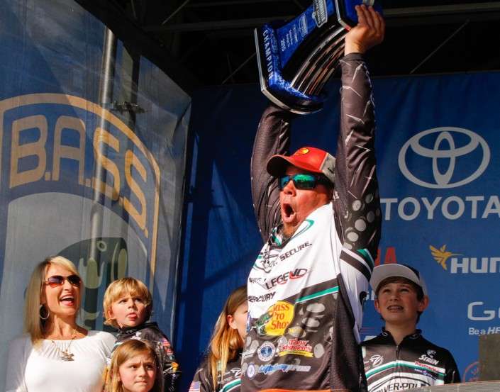 <b>Chris Lane</b><br>
19th place in Angler of the Year points