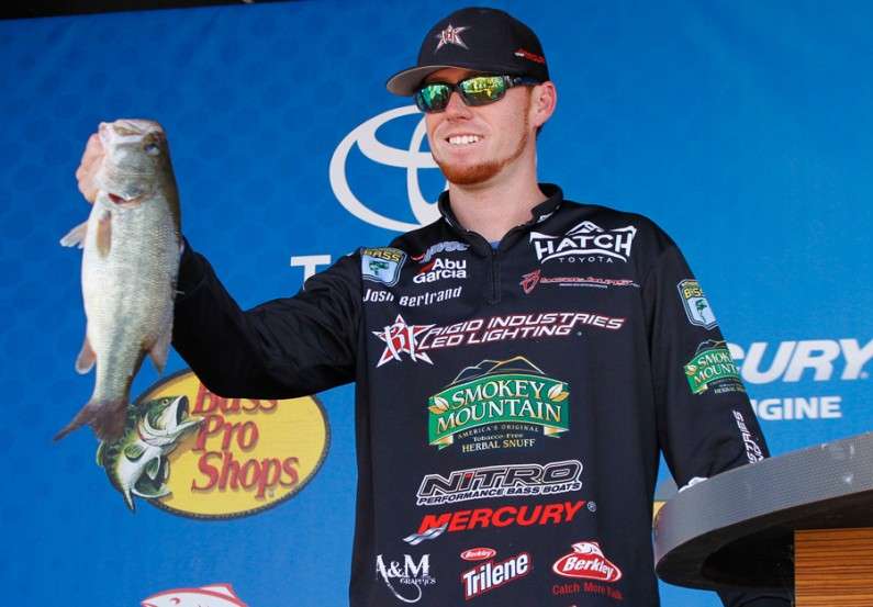 <b>Josh Bertrand</b><br>
33rd place in Angler of the Year points