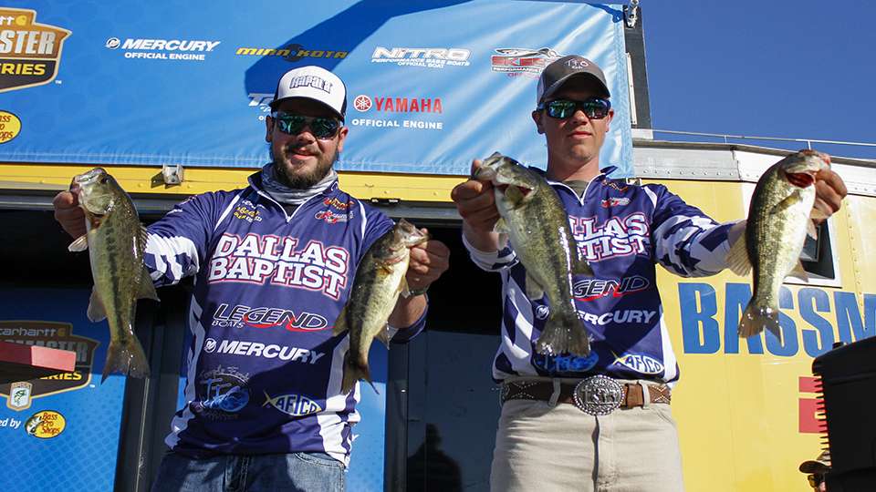 Trent Newman and Nathan Wood, Dallas Baptist (13th, 22-0) grab the final qualifying spot.