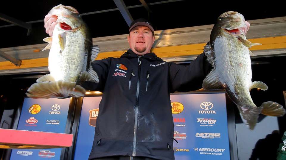 Williamson placed 10th with a three-day total of 36 pounds even. Unlike Days 1 and 2, he didnât catch a fish in Lake Toho on the final day. Normally he would lock through with a couple bass in his livewell, but the final morning he went to Kissimmee in search of his first bass.