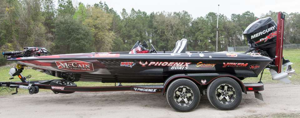 As the Elites gathered in Palatka for the Bassmaster Elite at St. Johns presented by Dick Cepek Tires & Wheels, we took a moment to see their new boat wraps for 2016. The only boat we didn't snap a photo of is Chris Lane. As soon as we get it, we'll add it to this gallery. We start with Randy Allen.