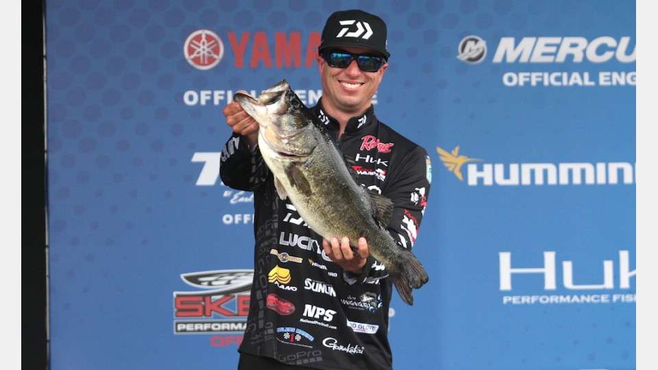 Two consistent bags helped Brent Ehrler finish in the top 50, but a limit going only 7-14 kept him from fishing Sunday.