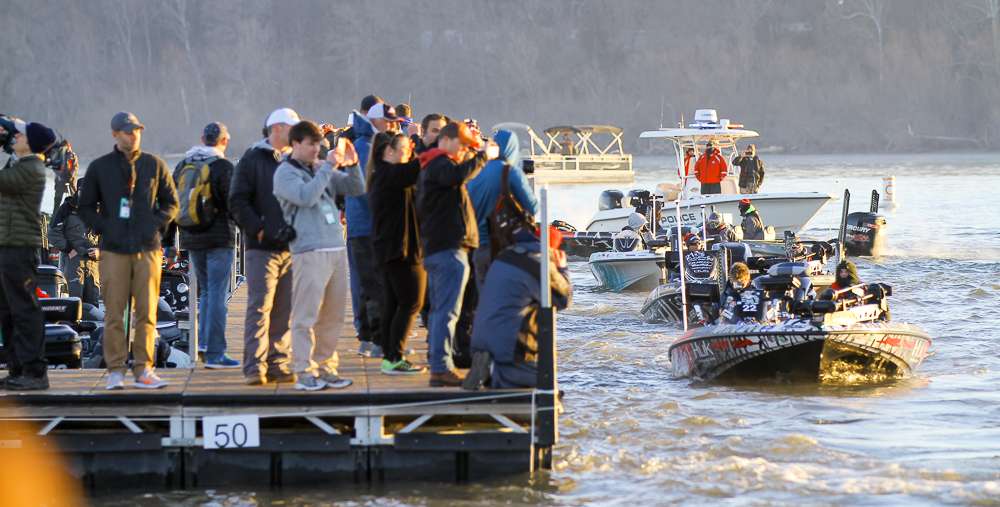 ...and Day 2 of the GEICO Bassmaster Classic presented by GoPro has begun!