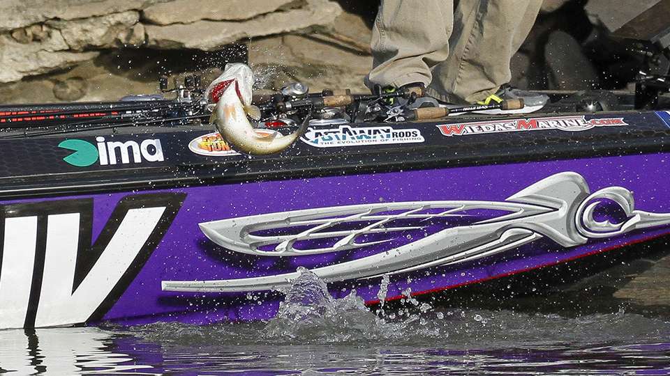 You never know how the final day of the Bassmater Classic will pan out, so every keeper is key to making a move up the leaderboard.