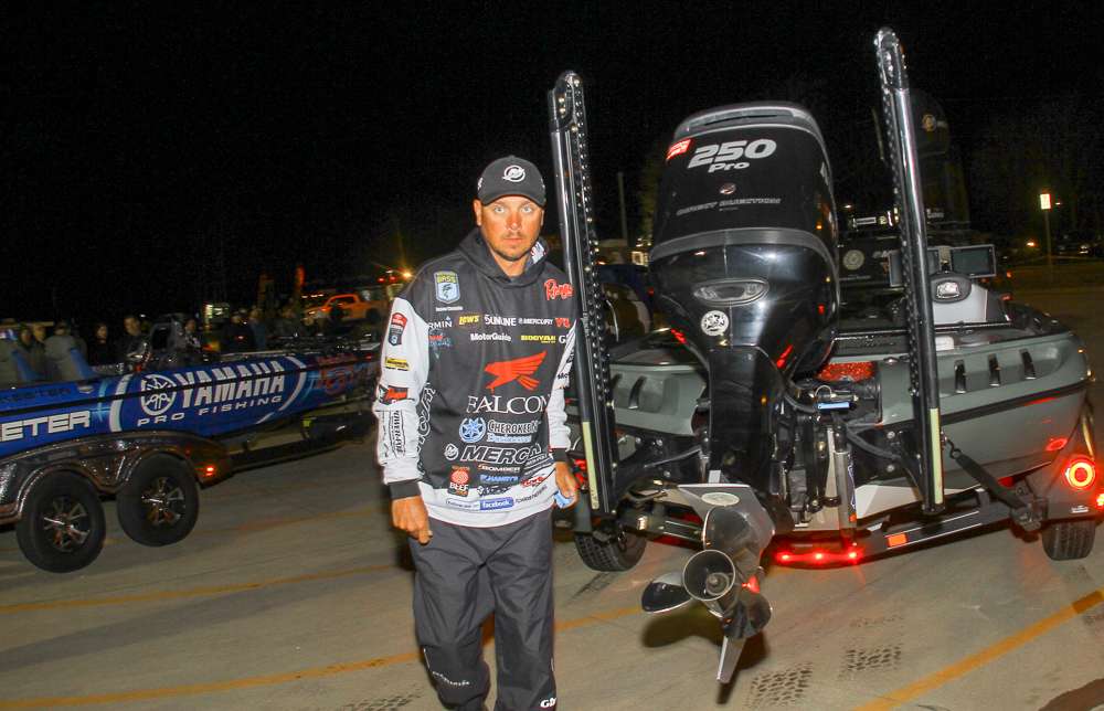 The final day of the GEICO Bassmaster Classic presented by GoPro dawns, and Jason Christie is all business. 