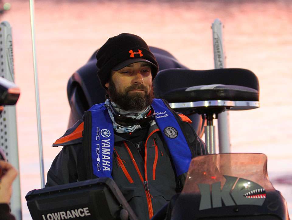 The always popular Mike Iaconelli was in deep thought, perhaps  thinking about a second Classic crown to go with his 2003 trophy.