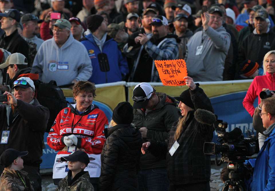 So which angler are you cheering for?