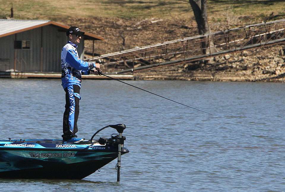 Randy Howell tries to piece together a limit on Saturday.